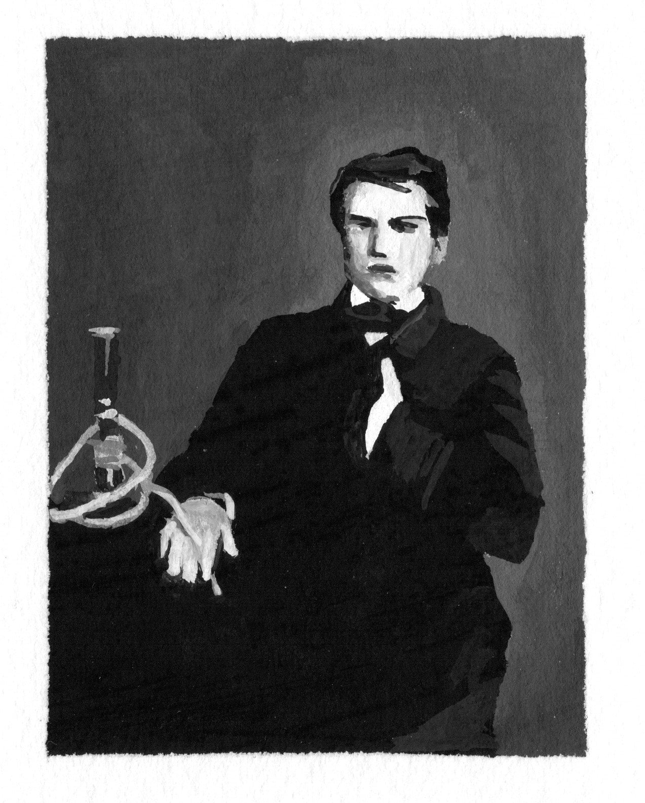 Man with Hookah (version B) (2008) (Kinderszenen)