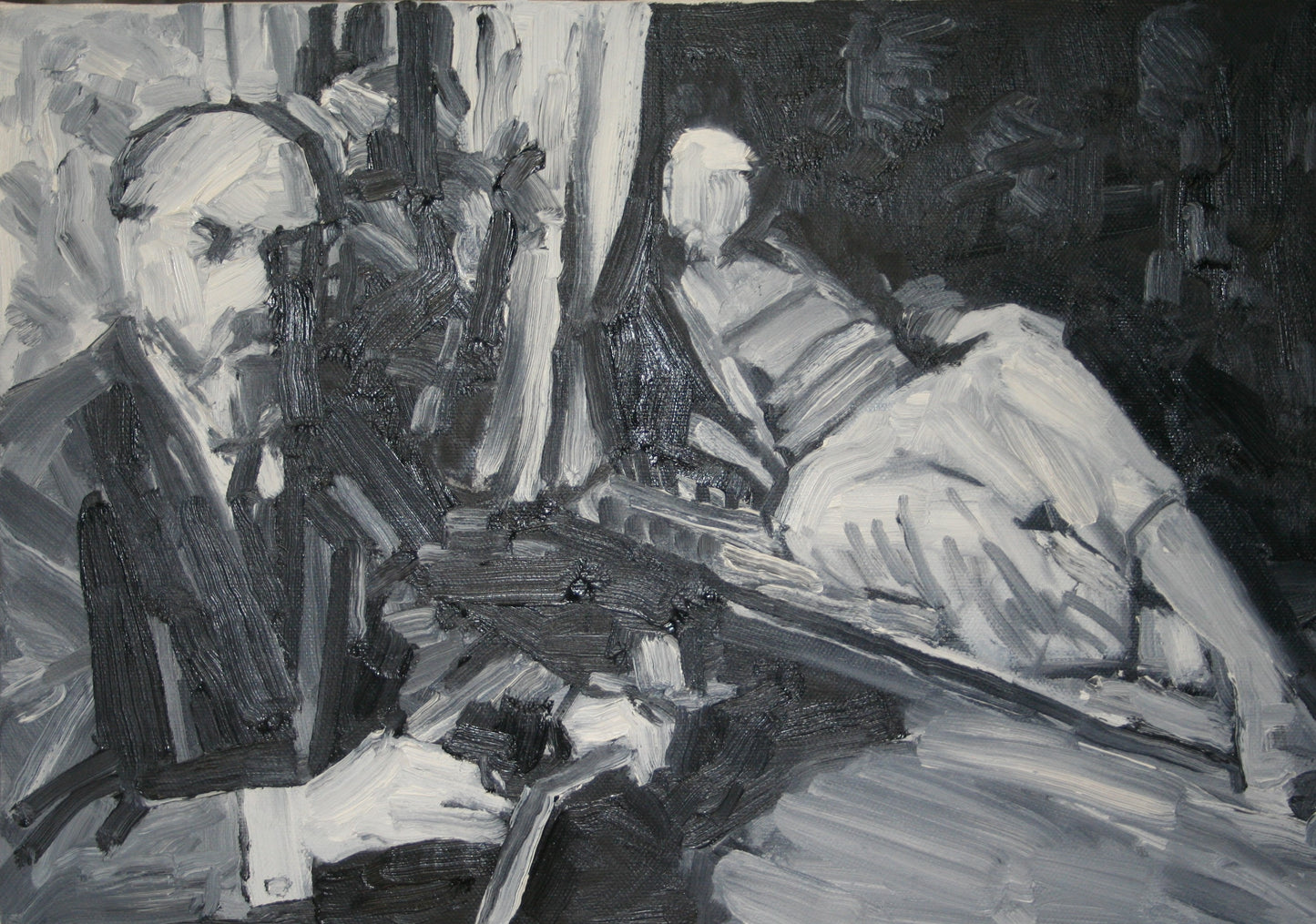 Matisse with Model, version A (1996)