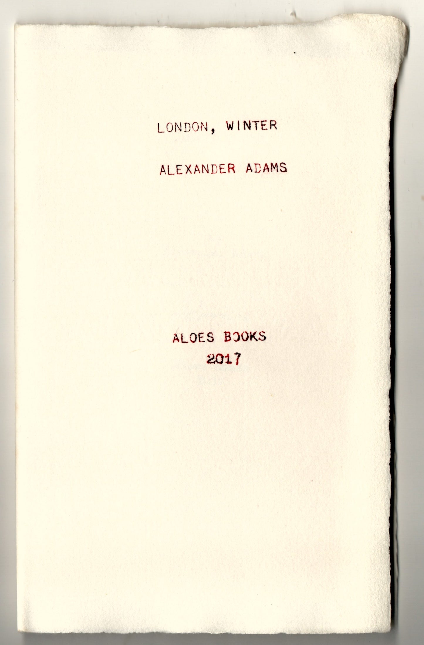 London, Winter