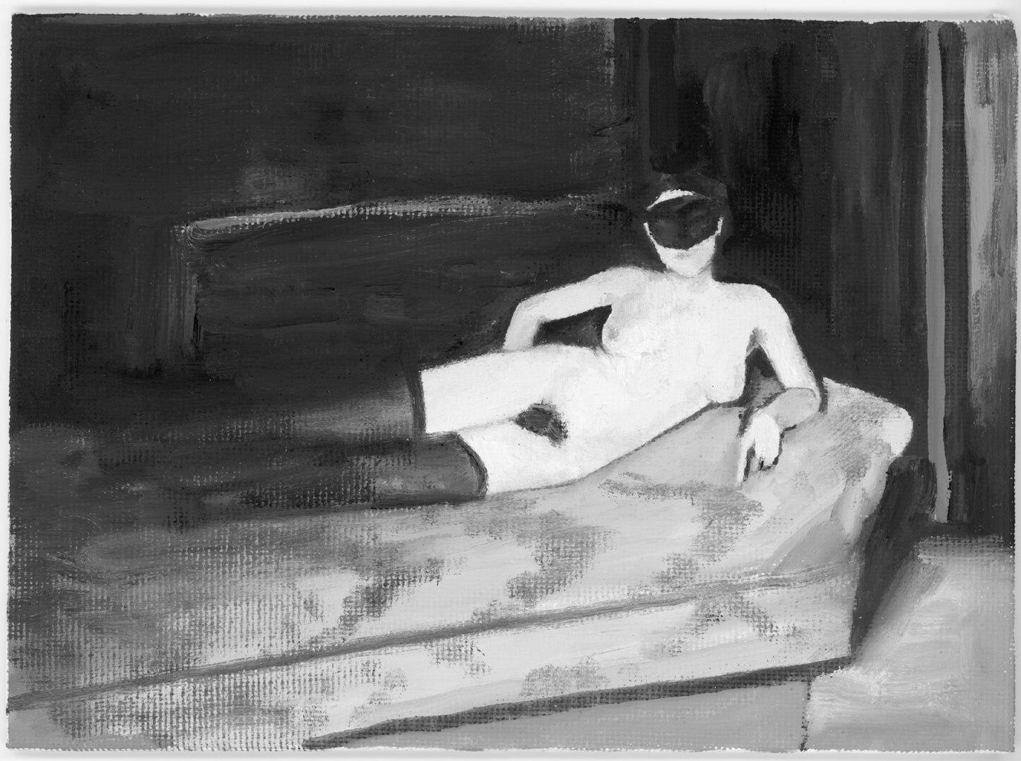 Masked Woman on Divan (2007)