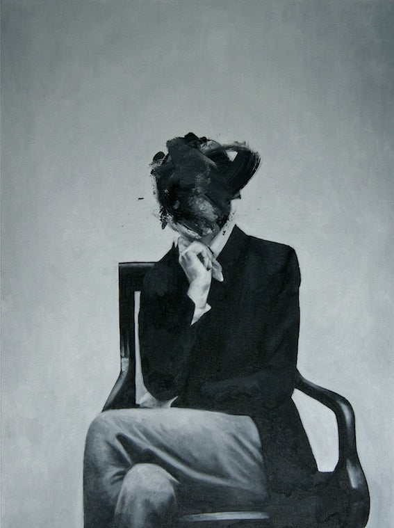 untitled (for Glenn Brown) II (2010)