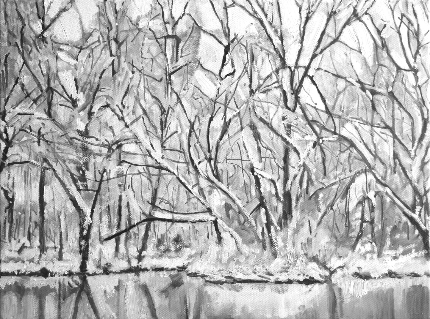 Trees in Snow (c. 2018)
