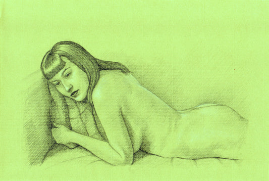 Female Nude on Couch (2016)