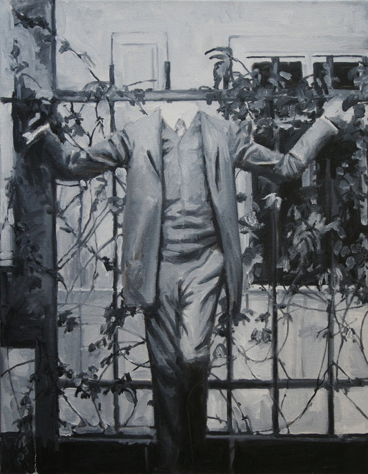 Standing Figure in Garden (c. 2002-3)