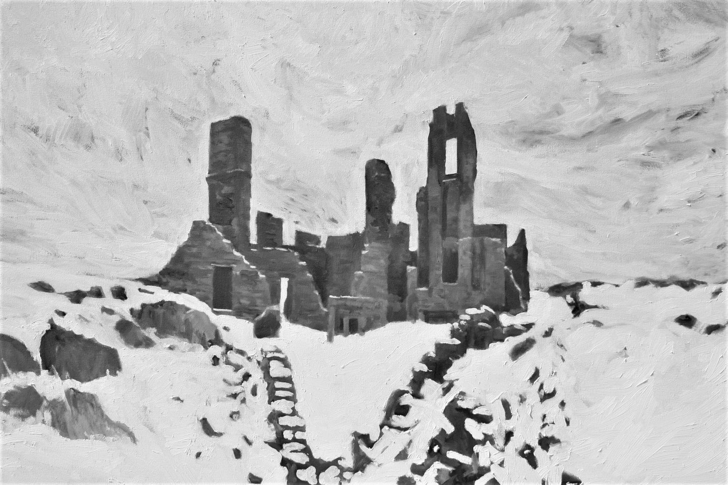 Ruins. Homage to Friedrich (2014)